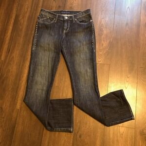 Rock & Republic Kasandra Dark Denim Studded Jeans